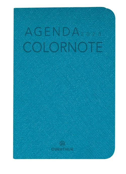 AGENDA 2023 SEMAINIER 15 COLORNOTE VERT
