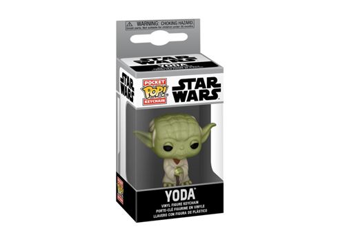 FUNKO STAR WARS-POCKET POP KEYCHAINS-YODA-4CM