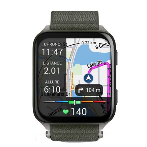 Montre connectée Garmin Venu® X1 mousse avec bracelet nylon ComfortFit mousse