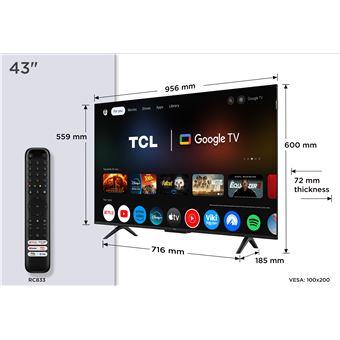 43QLED780K Qled Dolby Atmos 50Hz 4K 109cm 2025