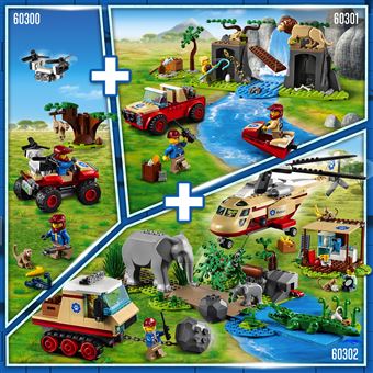 LEGO® City 60301 Le tout-terrain de sauvetage des animaux sauvages
