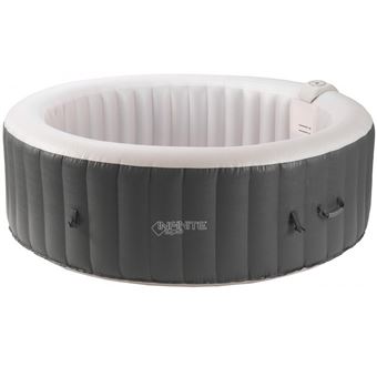 Spa gonflable rond Infinite® XTRA 4 places 1800 W Gris et Blanc