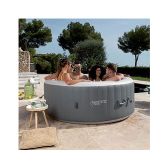 Spa gonflable rond Infinite® XTRA 4 places 1800 W Gris et Blanc