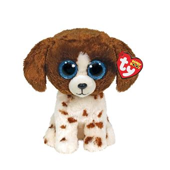 Peluche Ty Beanie Boo's Medium Muddles le Chien