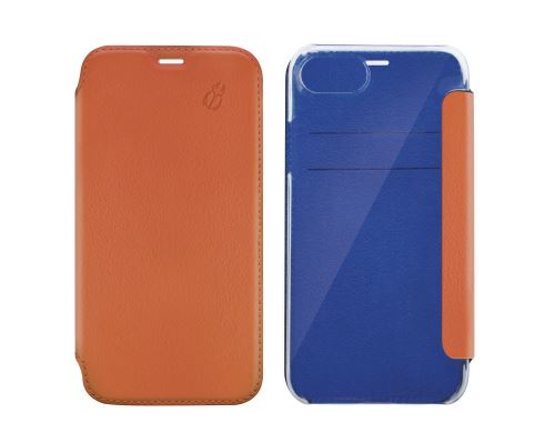 BEETLE CASE FOLIO CRYSTAL IPHONE 6/7/8 LEATHER ORANGE