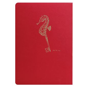 Flying Spirit Red carnet piq A5 96p ligne