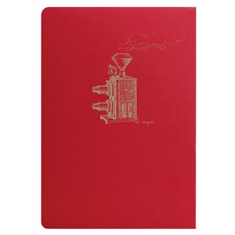 Flying Spirit Red carnet piq A5 96p ligne