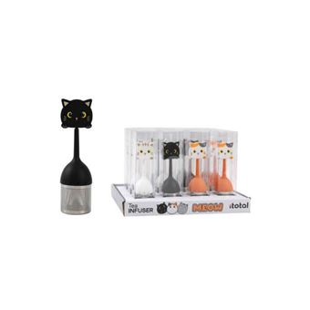 Infuseur à thé en silicone Itotal Mix Chats Modèle aléatoire