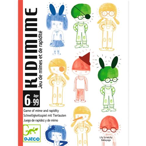 Jeu d’ambiance Djeco Kidimime