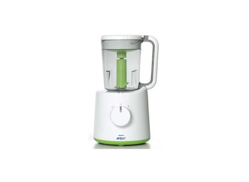 Mixeur cuiseur Philips Avent SCF 870/23 Blanc et Vert