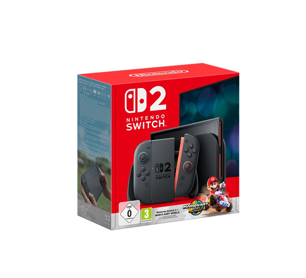 Nintendo Switch Nintendo Switch 2 + Mario Kart World 6% auf Nintendo Bundle - Nintendo Switch 2 Konsole + Mario Kart