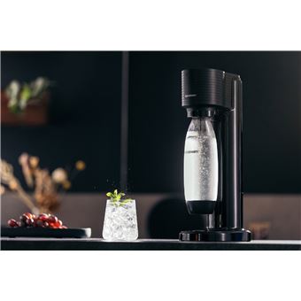 Machine à soda et eau gazeuse Sodastream Gaia Noir