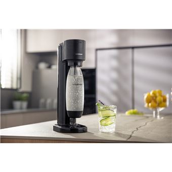 Machine à soda et eau gazeuse Sodastream Gaia Noir