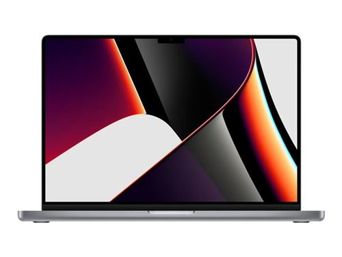 Apple MacBook Pro 16'' 512 GB SSD, 16 GB RAM M1 Pro (MK183FN/A) Zilver - Frans toestel met AZERTY FR toetsenbord
