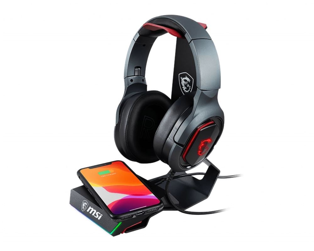 Support Casque gamer avec chargeur à induction BEE-ONE+