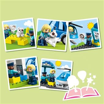 LEGO® DUPLO® 10959 Le commissariat et l’hélicoptère de la police