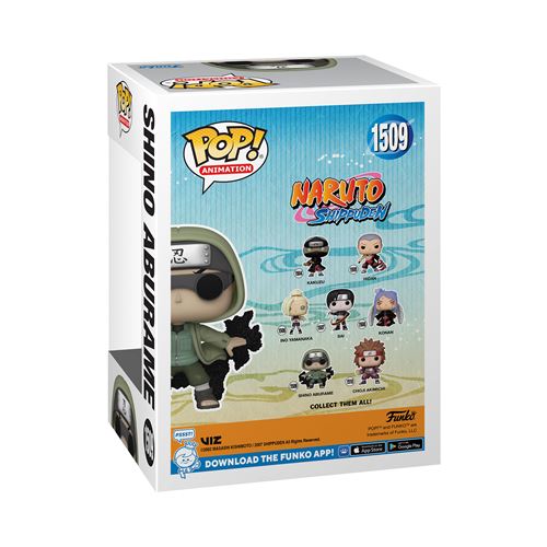 Figurine Funko Pop Animation Naruto Shino Aburame