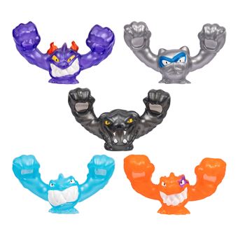 ASST PACK DE 5 MINIS FIGURINES - GOO SLINGERS - GOO JIT ZU