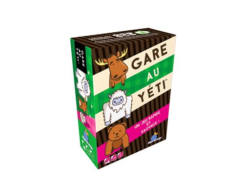 Jeu d’ambiance Gare au Yéti