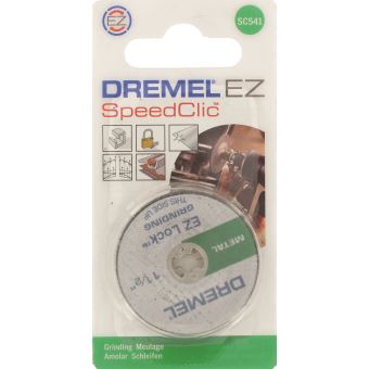 Disque à rectifier Dremel EZ SpeedClic SC541 - Roues et disques abrasifs -  Achat & prix