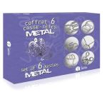Pack de 6 Casse-Têtes Riviera Games en Métal