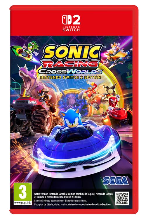 Sonic Racing: Crossworlds Nintendo Switch 2 Edition • Jeu Nintendo Switch 2 - vue 3