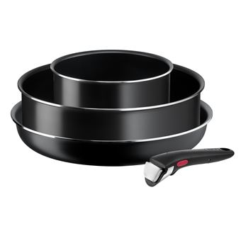 Set 4 pièces Tefal Ingenio Easy Cook & Clean L1539002 Noir - 1