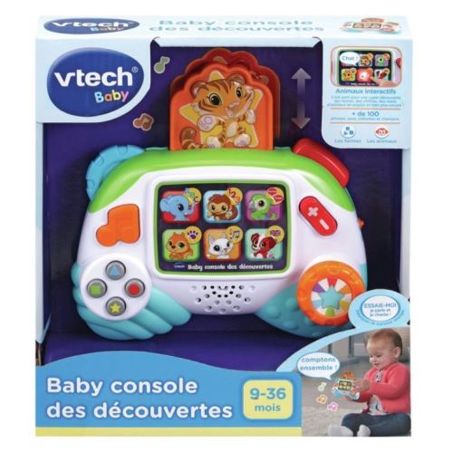 Jouet interactif Vtech Baby console des découvertes - Vtech Baby