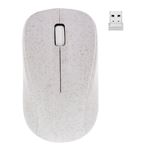 ECO - Souris sans fil en bioplastique - beige