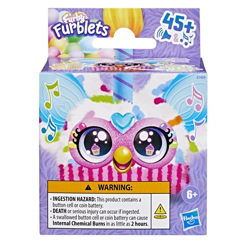 Peluche interactive Hasbro Furby Furblets mini ami anniversaire Bee Day