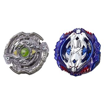 Pack Duel Beyblade Burst Turbo Slingshock Toupies Leopard L4 et Jormuntor J4