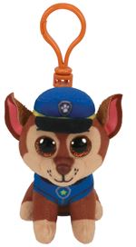 Porte clés en peluche Ty Beanie Boo's Pat Patrouille Chase