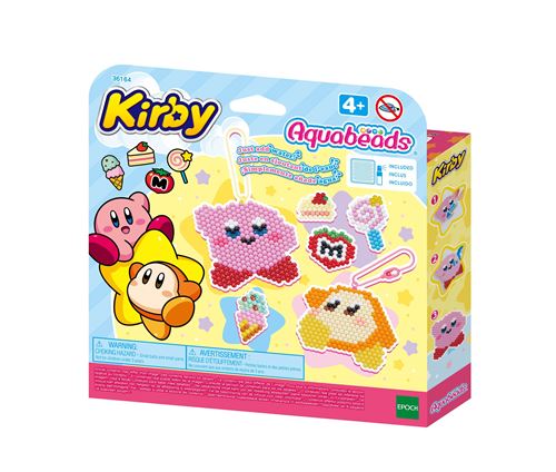 Jeu créatif Aquabeads Le kit porte-clés Kirby - Aquabeads