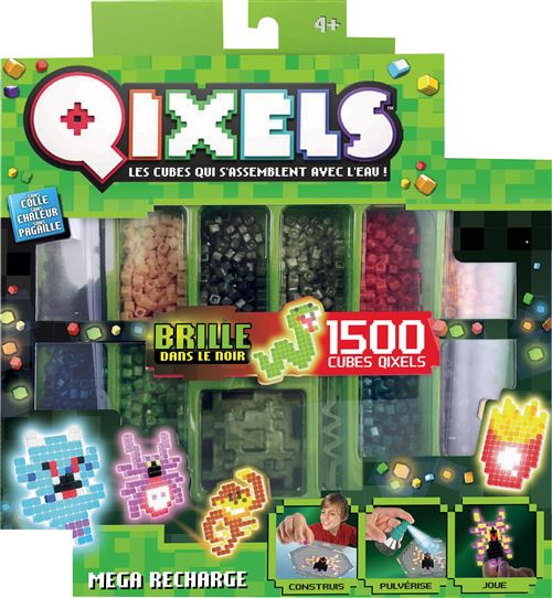 QIXELS MEGA RECHARGES GLOW QIXEL 1500 RE