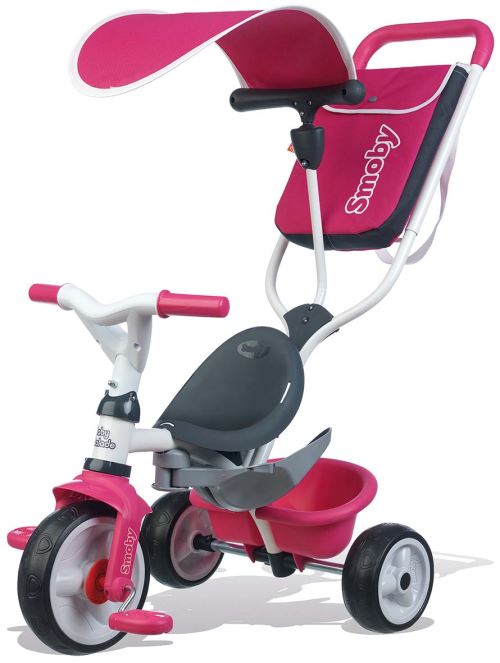 SMOBY TRICYCLE BABY BALADE ROSE Tricycles Achat prix fnac