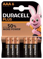 Duracell Plus Power MN2400 - Batterie 6 x AAA - Alcaline