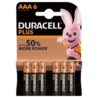 Duracell Plus Power MN2400 - Batterie 6 x AAA - Alcaline