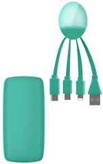 Kit chargeur de secours Xoopar Powerpack Weekender 5000mAh Vert