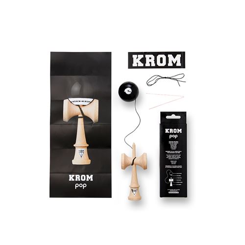 Jeu De Plein Air Krom Kendama Pop Noir