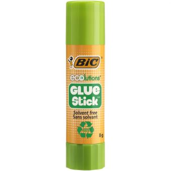 Pack de 5 bâtons de colle Bic ECOlutions Glue Stick Blanc