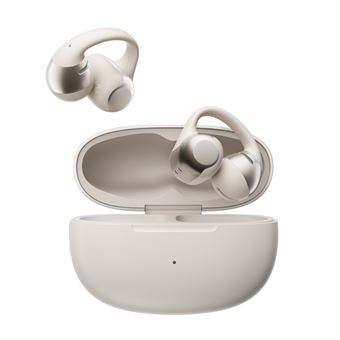 SHOKZ ECOUTEURS TWS CONDUCTION AERIENNE EAR RING OPEN DOTS ONE GRIS