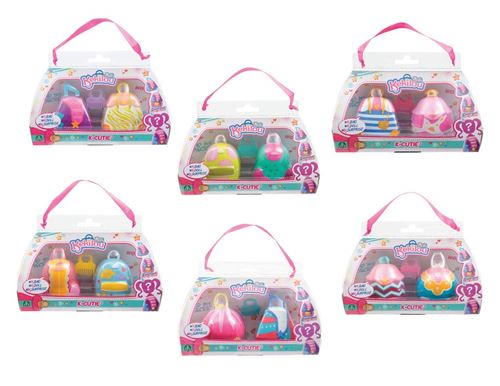 Set de 2 mini sacs Kekilou Surprise K-Cutie2 Modèle aléatoire