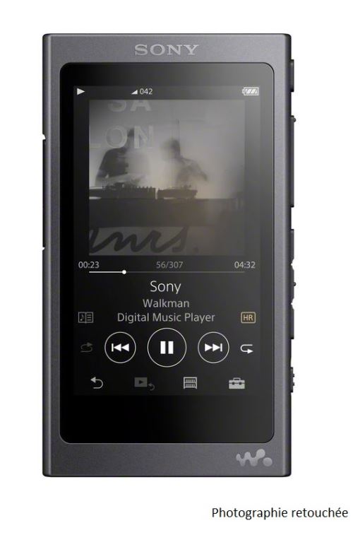 Lecteur Audio Bluetooth Sony NW-A45B 16Go Gris Foncée