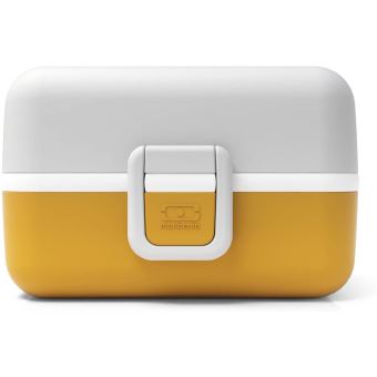 Bento des enfants Monbento Trésor Jaune Moutarde