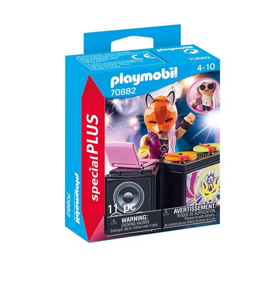 Playmobil 70882 Dj et Table De Mixage