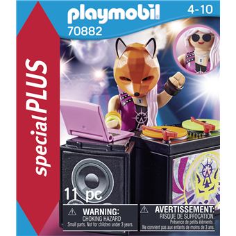 Playmobil 70882 Dj et Table de Mixage