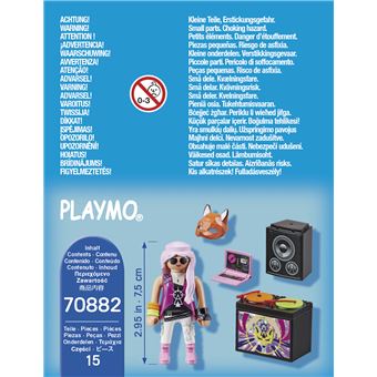 Playmobil 70882 Dj et Table de Mixage