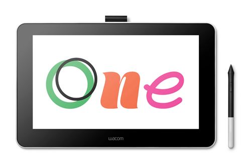 Tablette graphique avec écran Tactile à Stylet Wacom One 13 13.3" Noir