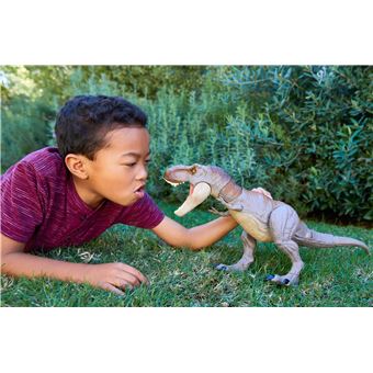 Figurine Jurassic World Dino Rivals Tyrannosaurus Rex Morsure et combat