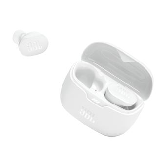 Ecouteurs sans fil Bluetooth JBL Tune Buds avec réduction active de bruit Blanc